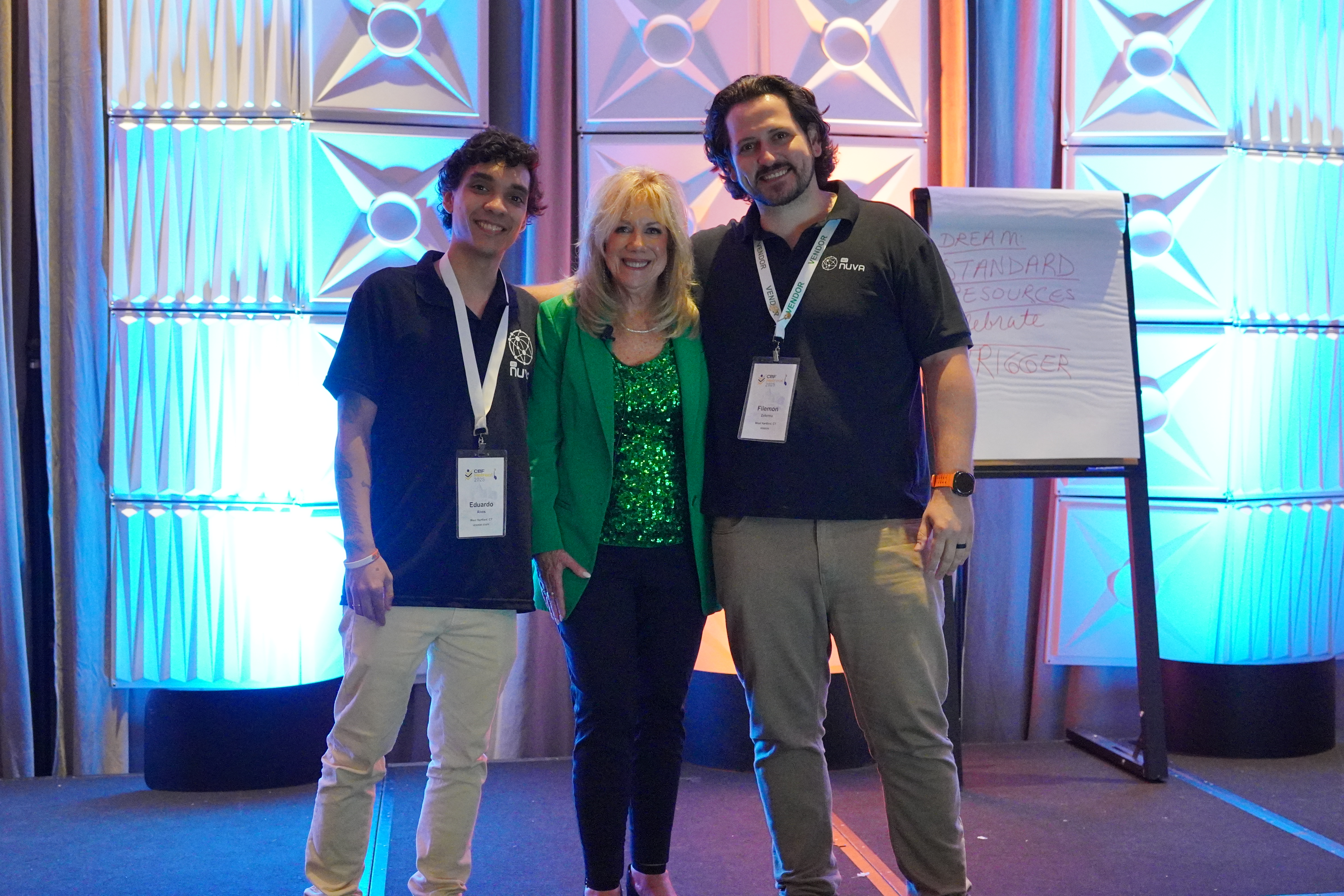 GetNuva presenting a remote-hiring session at the CBF Retreat