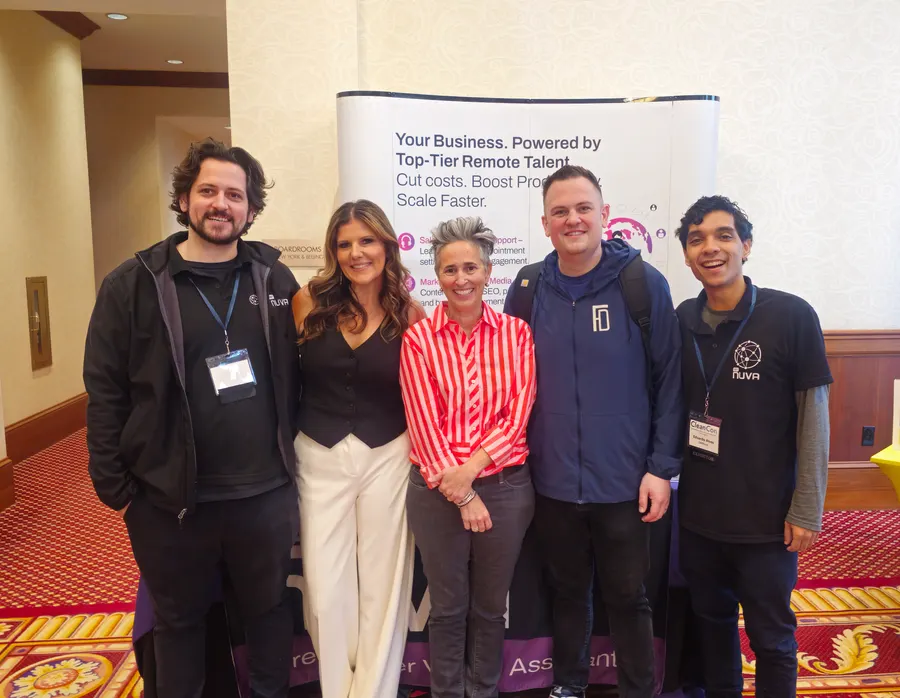 The GetNuva team at CleanCon 2026