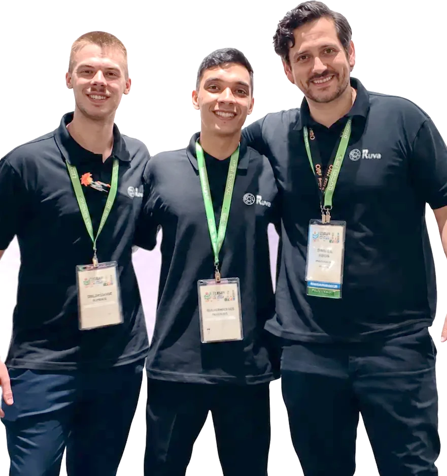 The GetNuva team at an industry event
